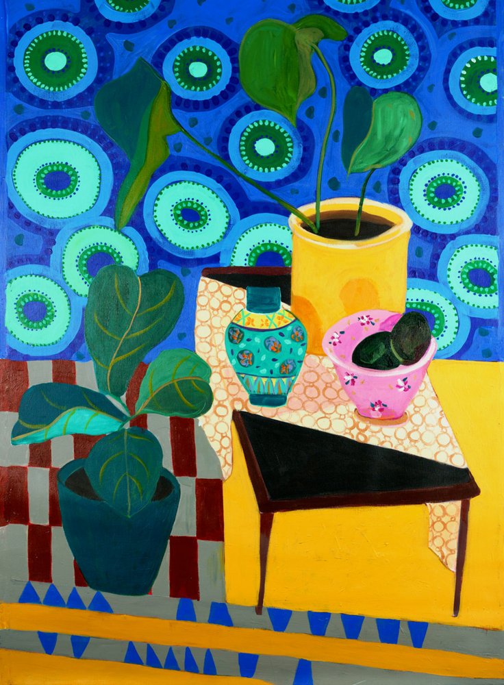 Vibrant Plant Still Life