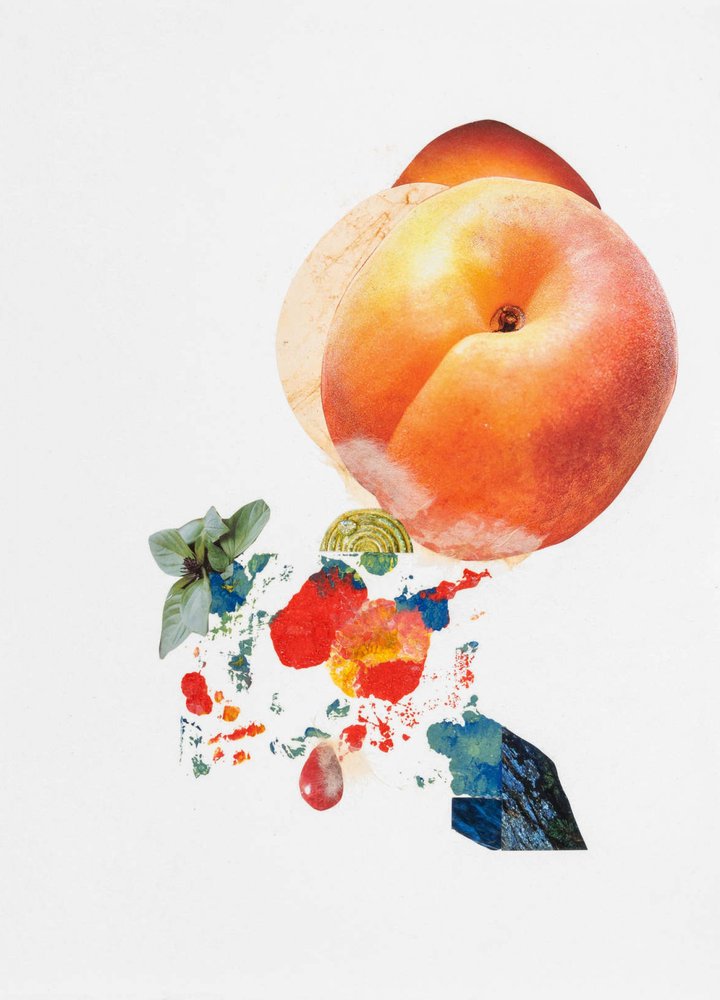 Fresh Peach Abstract