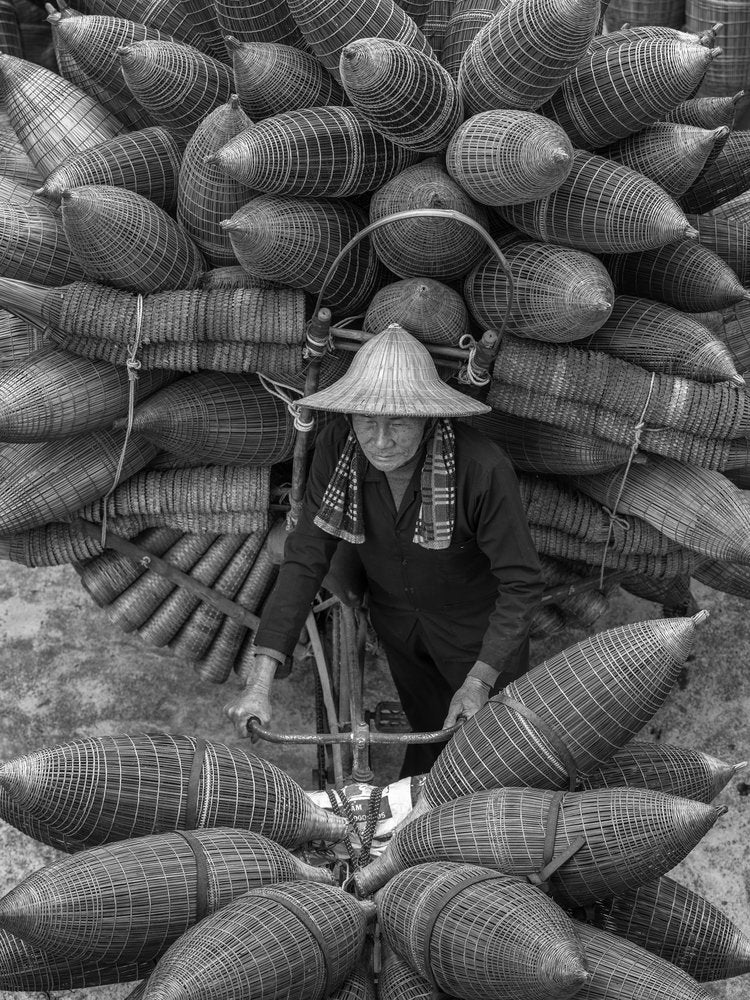 Baskets On A Bicycle