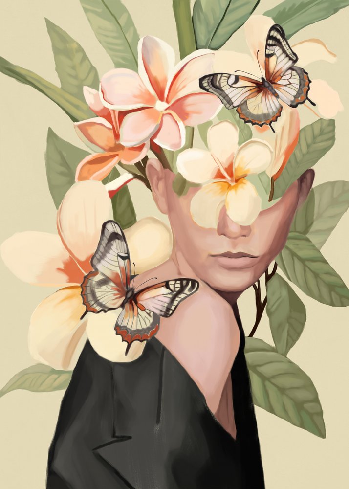 Dreamy Tropical Beauty