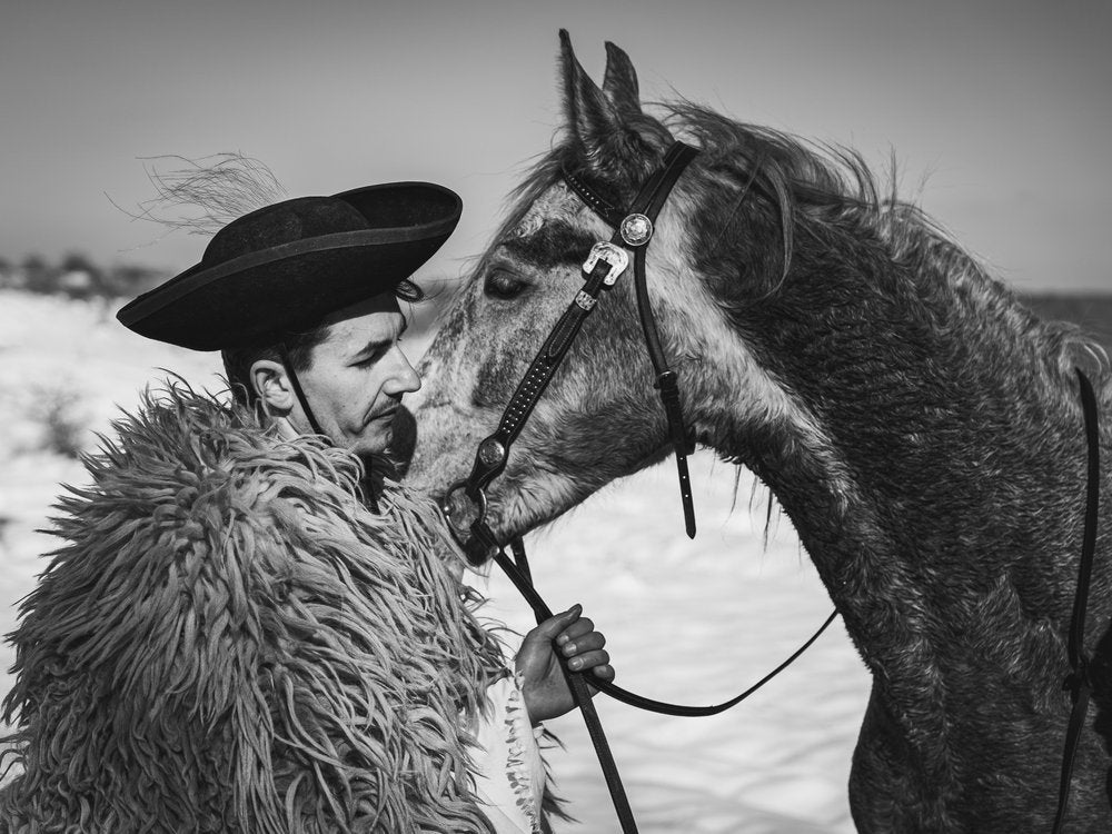 Man And Horse Bond