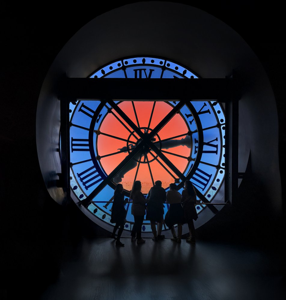 Grand Clock Sunset