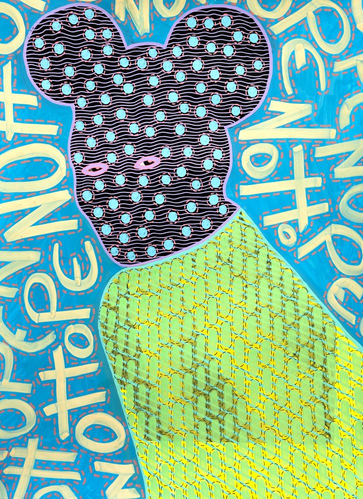 Vibrant Mouse Pop Art