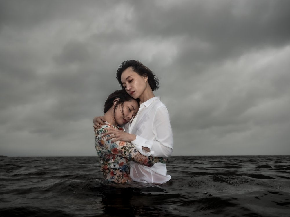 Stormy Ocean Embrace