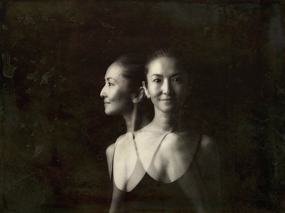 Elegant Sepia Duality