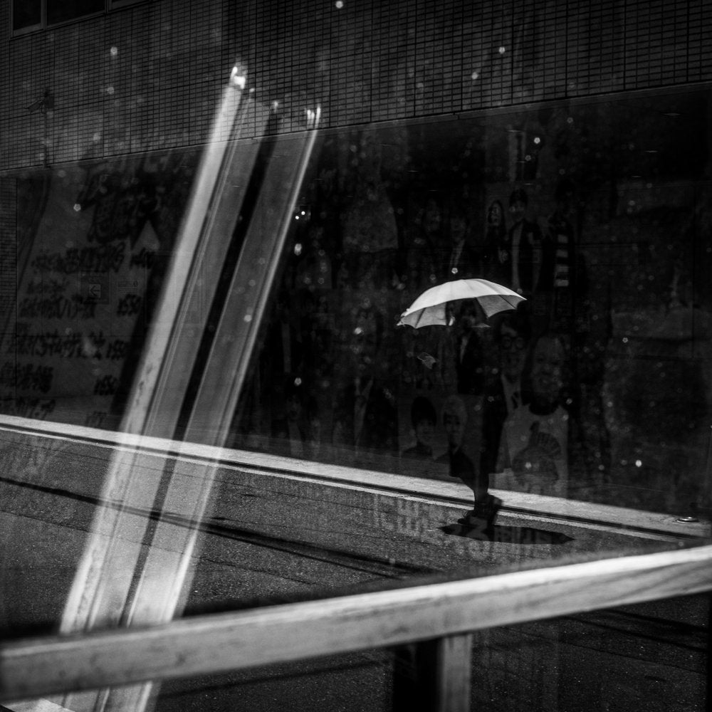 Rainy City Reflection