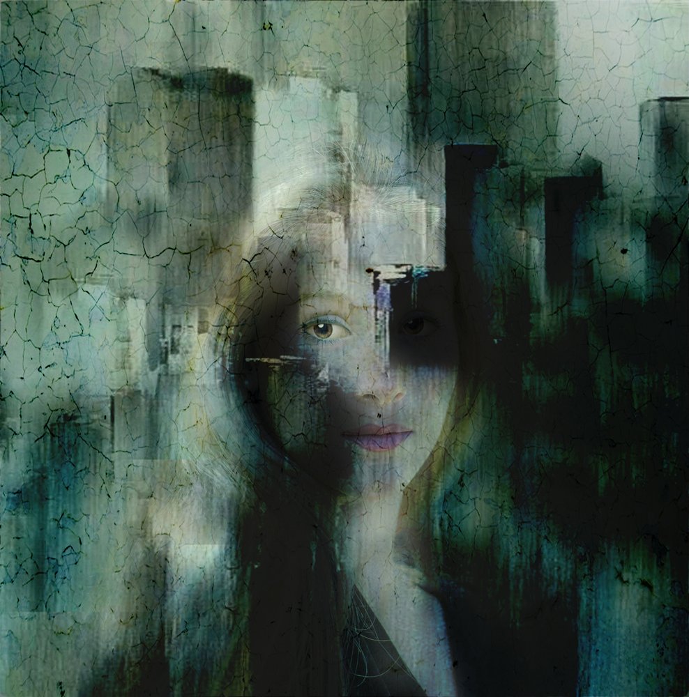 Mysterious Urban Woman