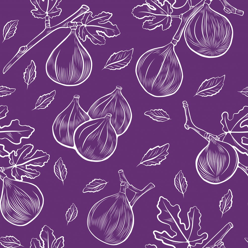 Purple Fig Pattern