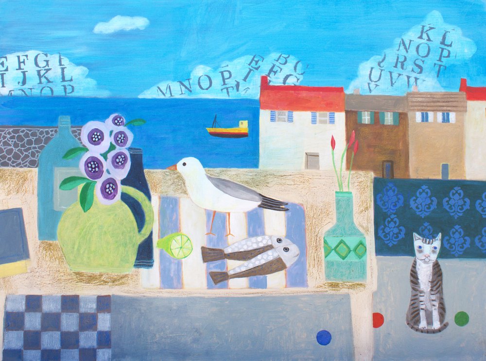 Seaside Alphabet Friends
