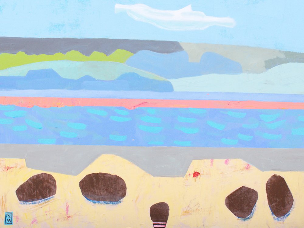 Modern Coastal Landscape