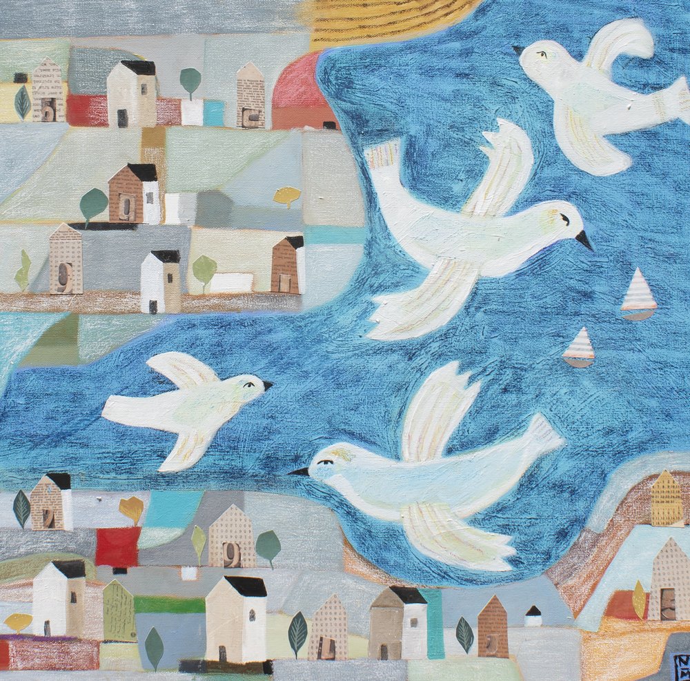 Birds Over Cove