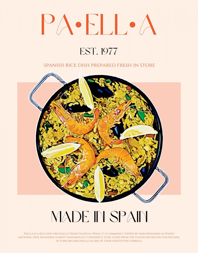 Spanish Seafood Paella