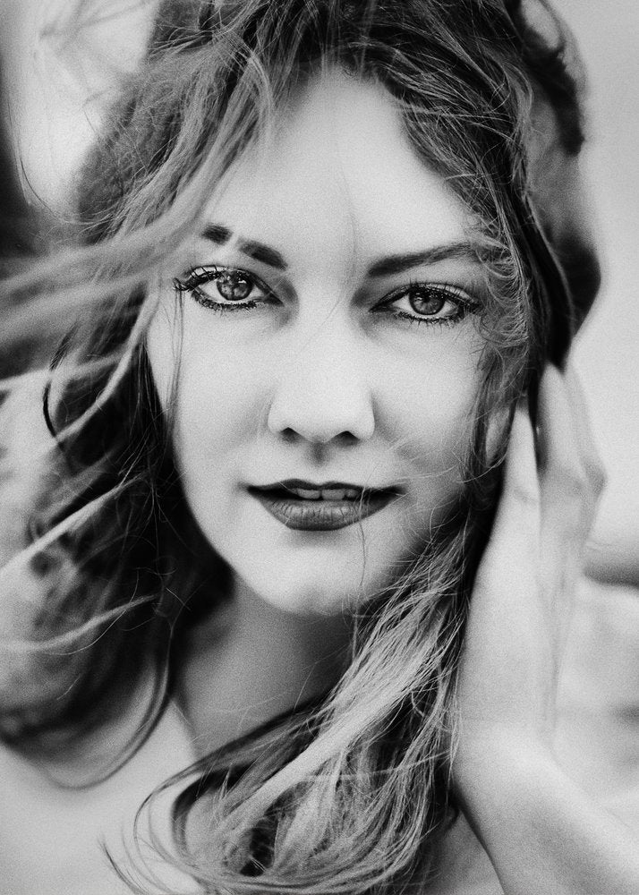 Alluring Black White Portrait
