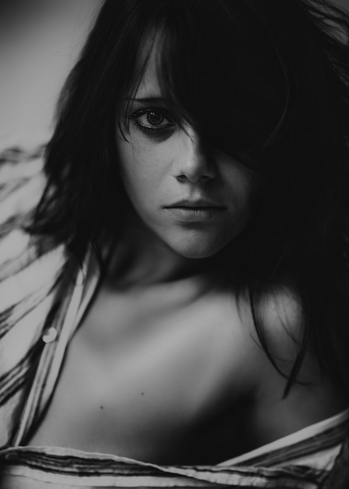 Moody Woman Portrait