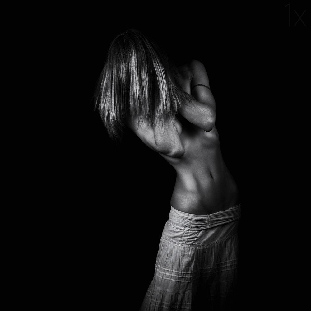 Shadowed Feminine Grace