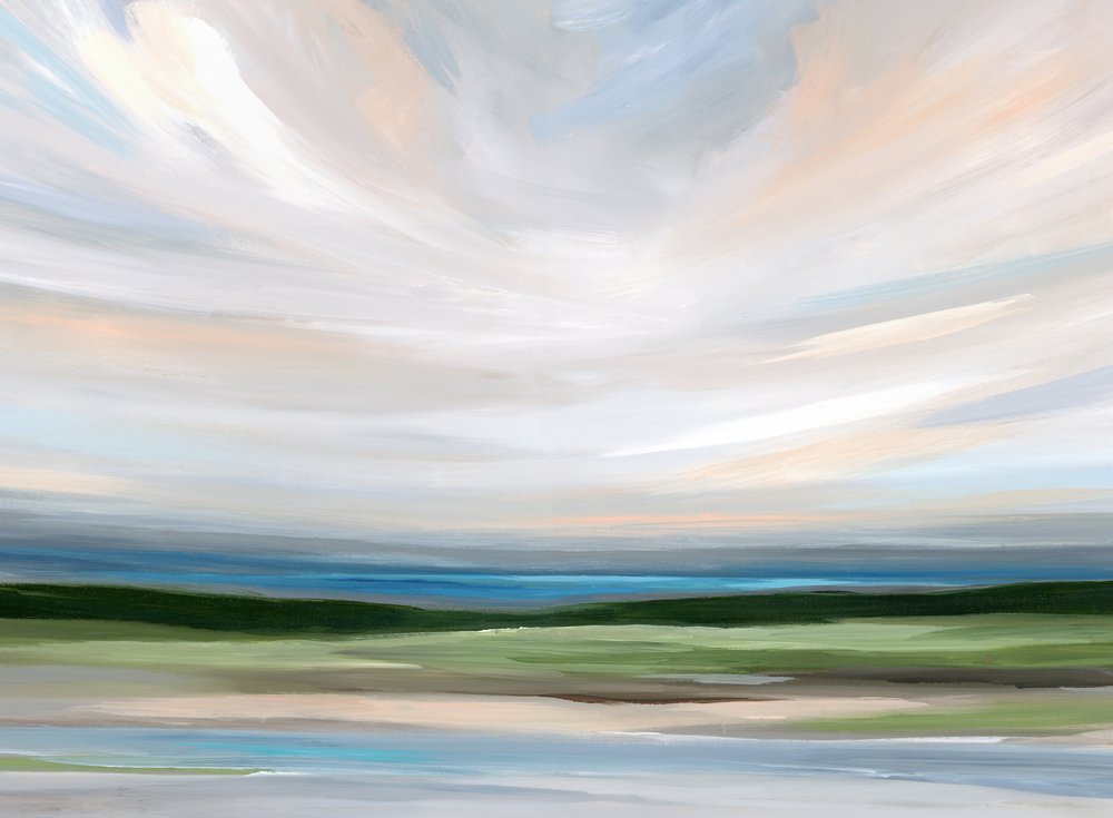Tranquil Abstract Landscape