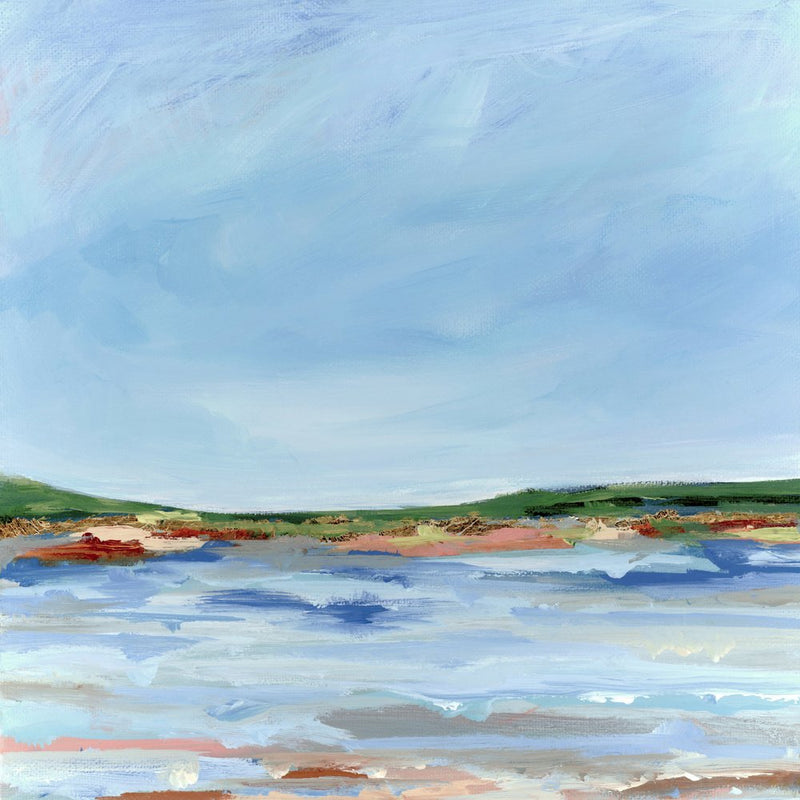 Abstract Coastal Serenity