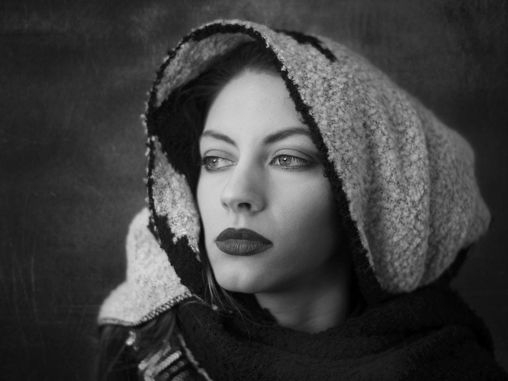 Intense Hooded Gaze