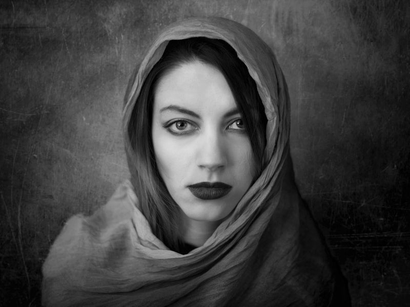 Mysterious Woman Portrait