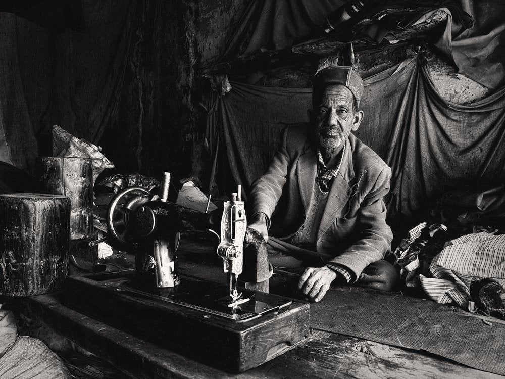 Vintage Tailor Portrait