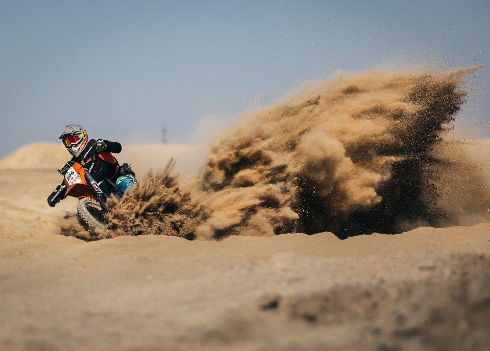 Motorcycle Sand Blast