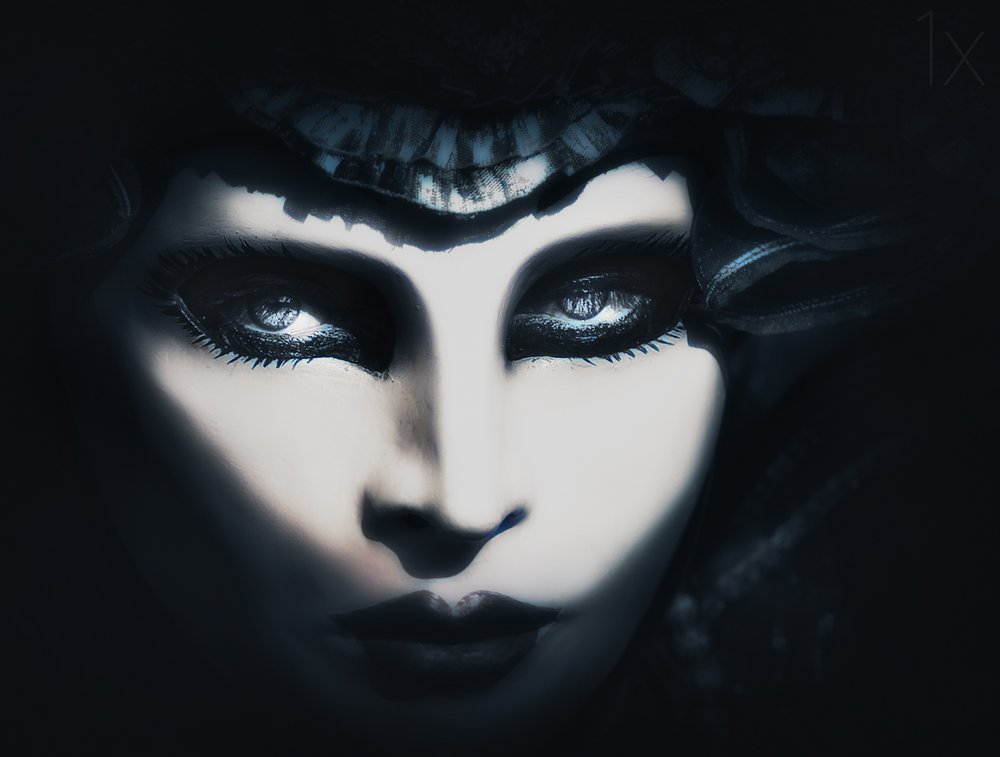 Intense Female Gaze