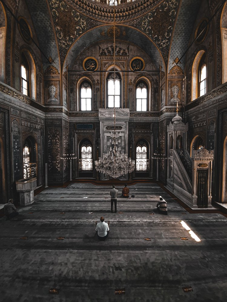 Peaceful Mosque Prayer