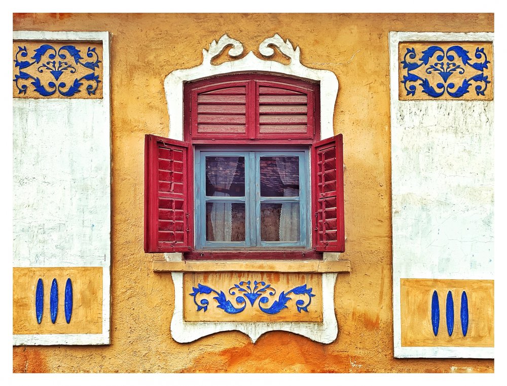Colorful Ornate Window