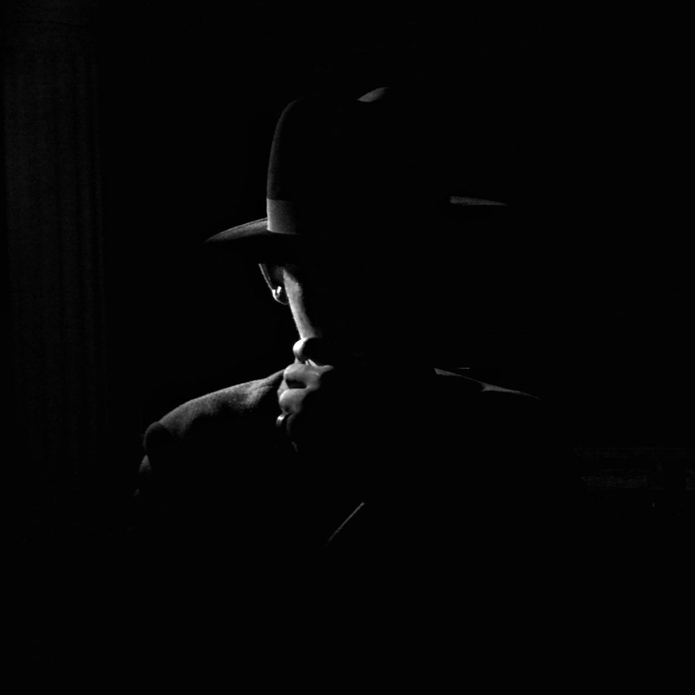 Mysterious Man in Shadow