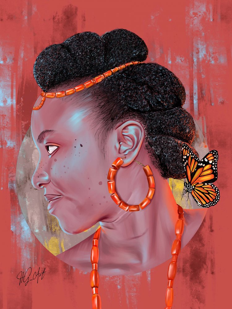 Monarch Beaded Profile