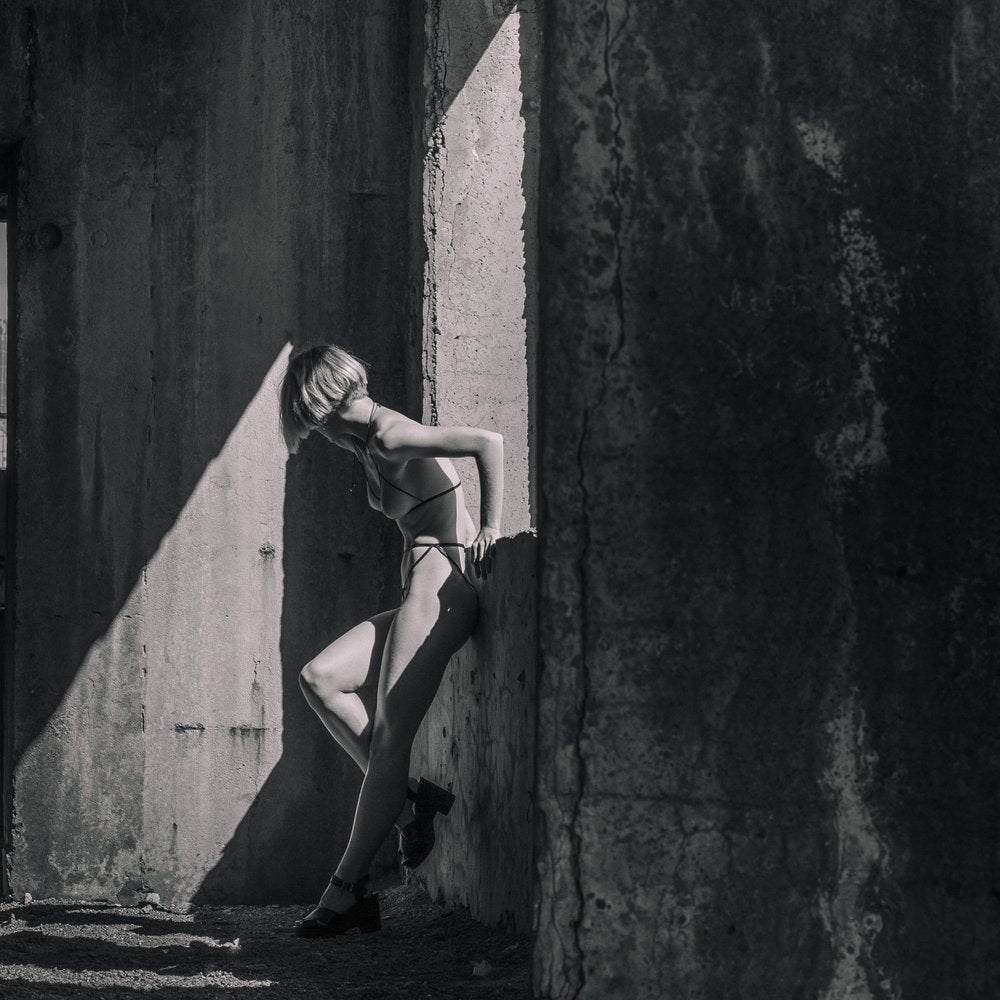 Dramatic Shadow Figure