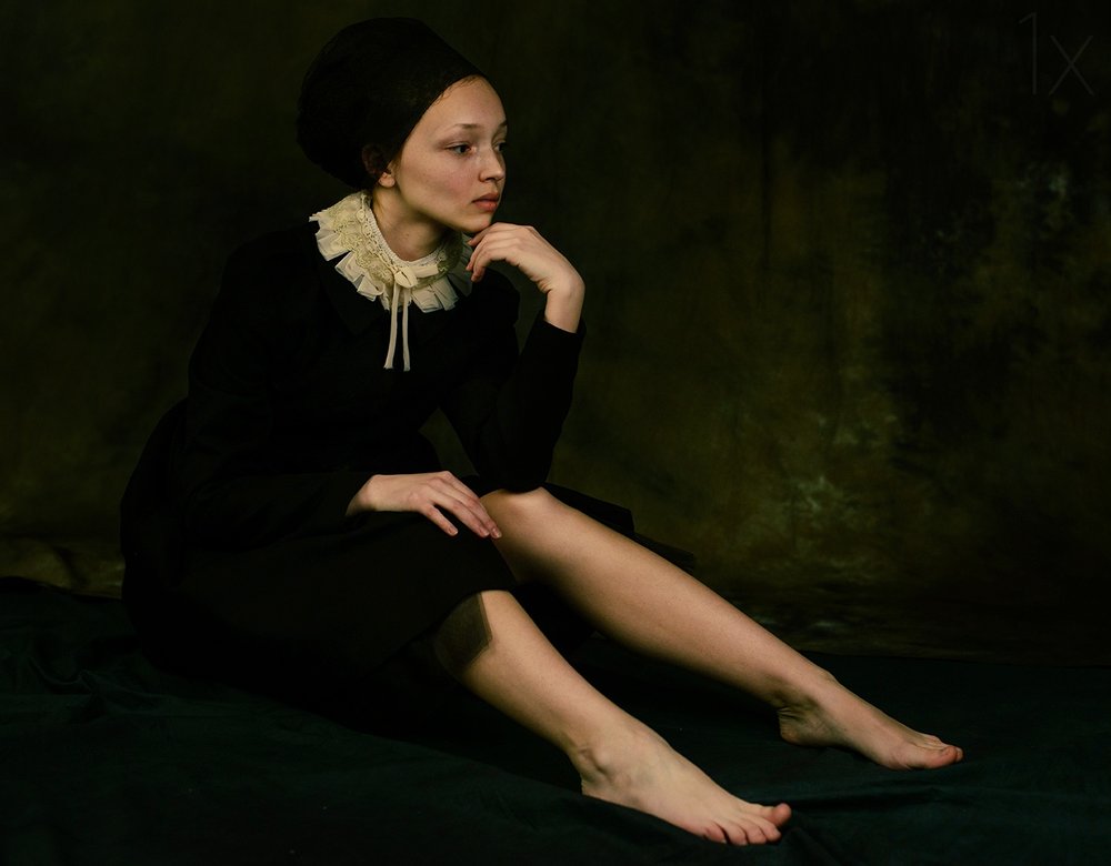 Pensive Young Woman