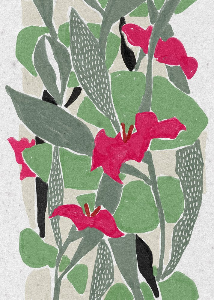 Vibrant Botanical Blooms