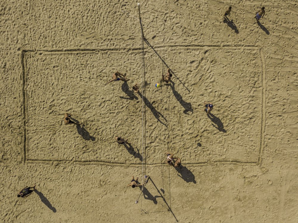 Beach Volleyball Game