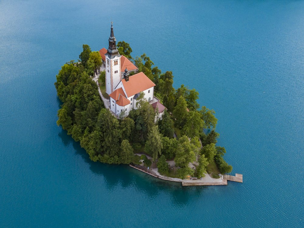 Lake Bled Island Church