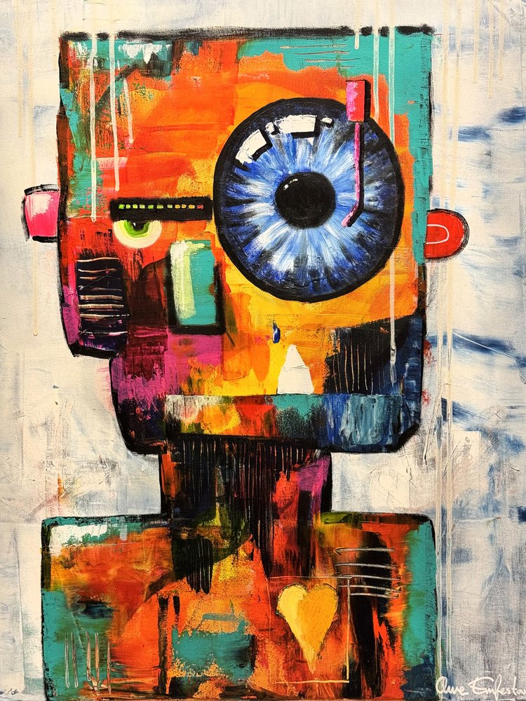 Colorful Abstract Robot