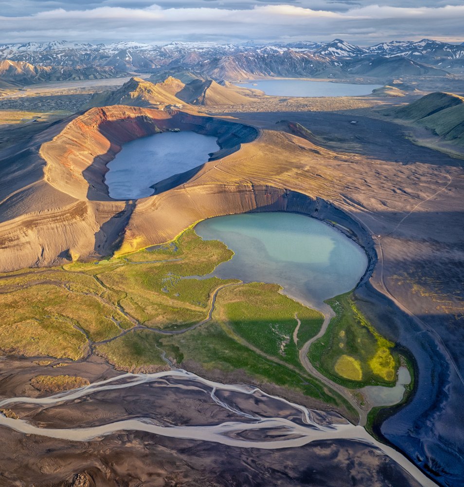 Colorful Crater Lakes