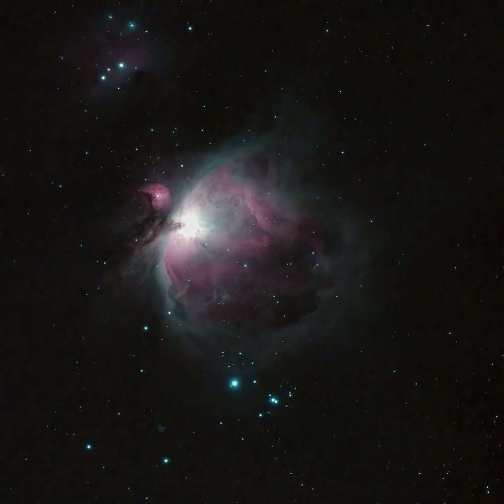 Orion Nebula's Cosmic Glow