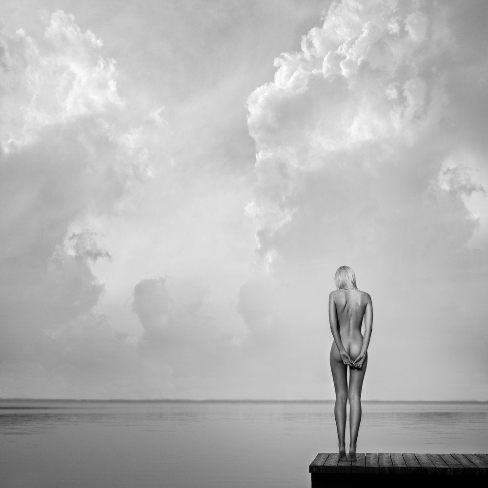 Nude Woman Over Water