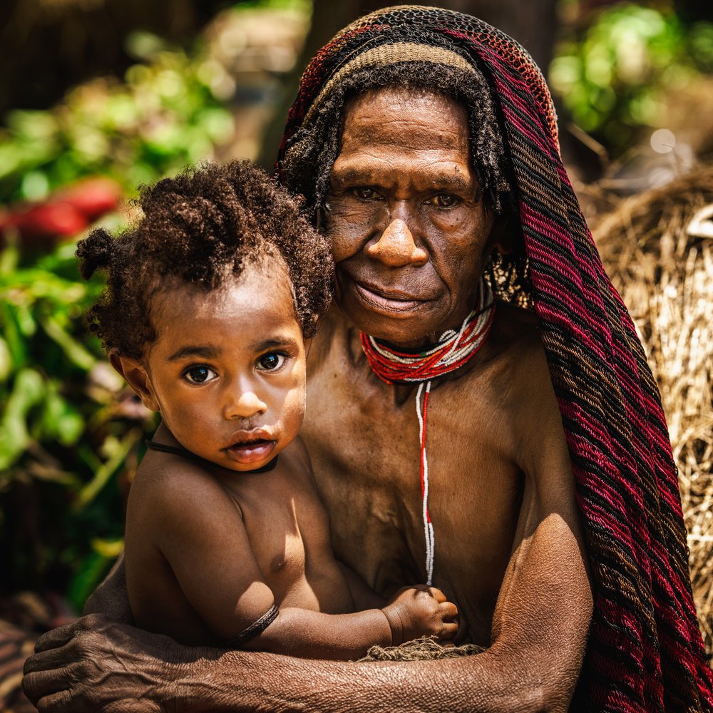 Indigenous Grandmother Child