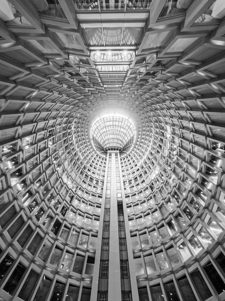Modern Atrium Perspective