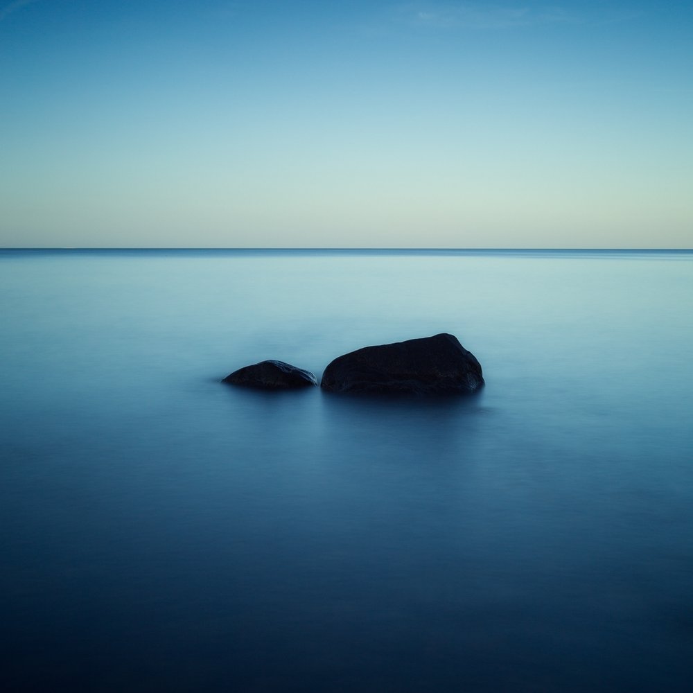 Peaceful Ocean Rocks