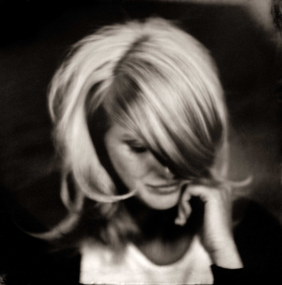 Pensive Blonde Portrait