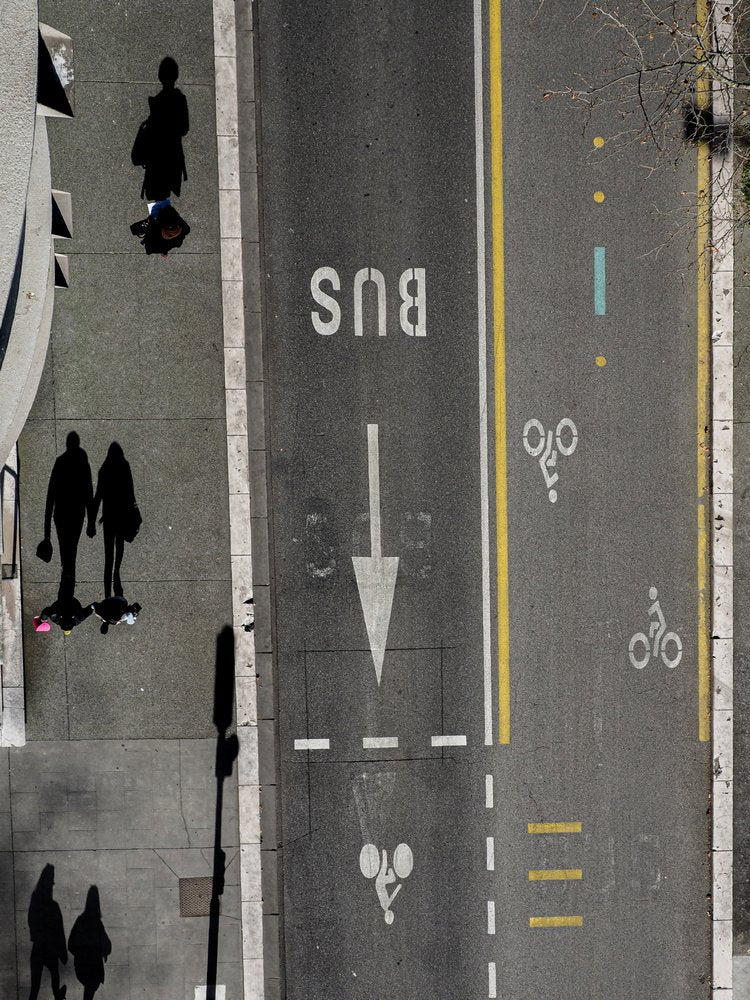 Urban Street Shadows Overhead