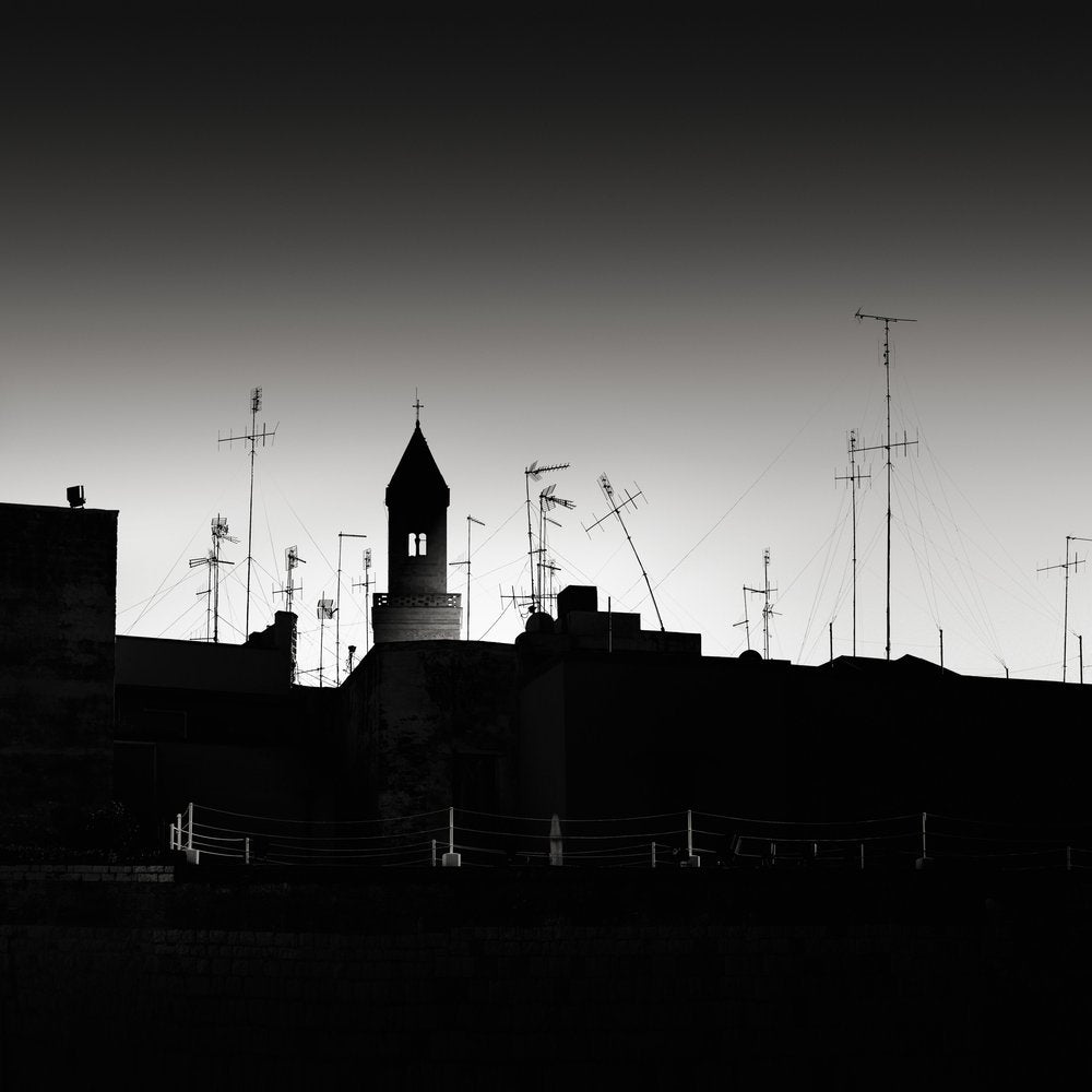 Steeple Amidst Antennas