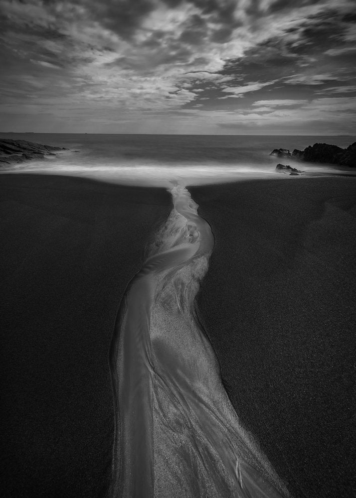 Serene Beach Stream