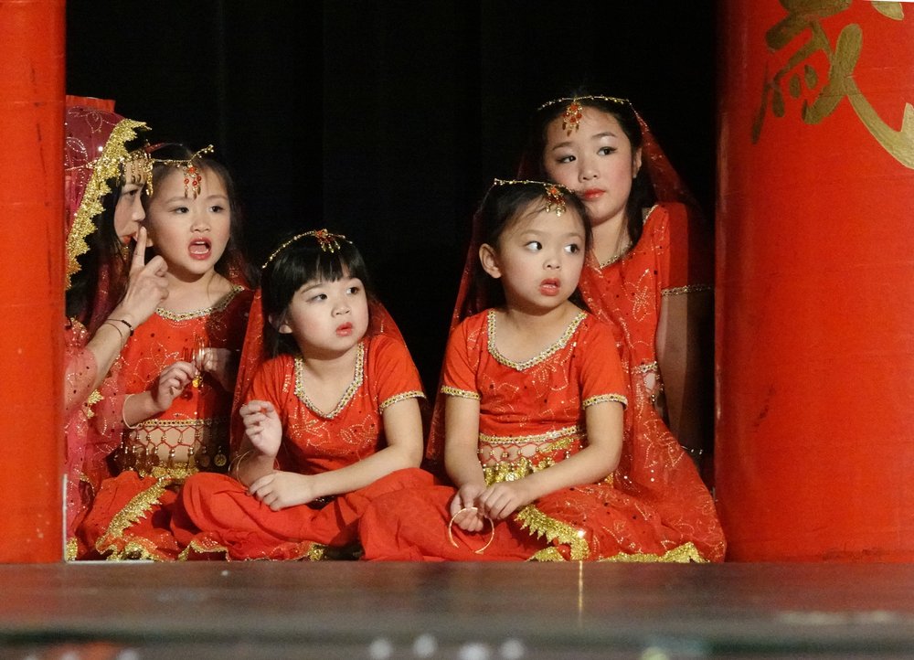 Little Dancers In Red