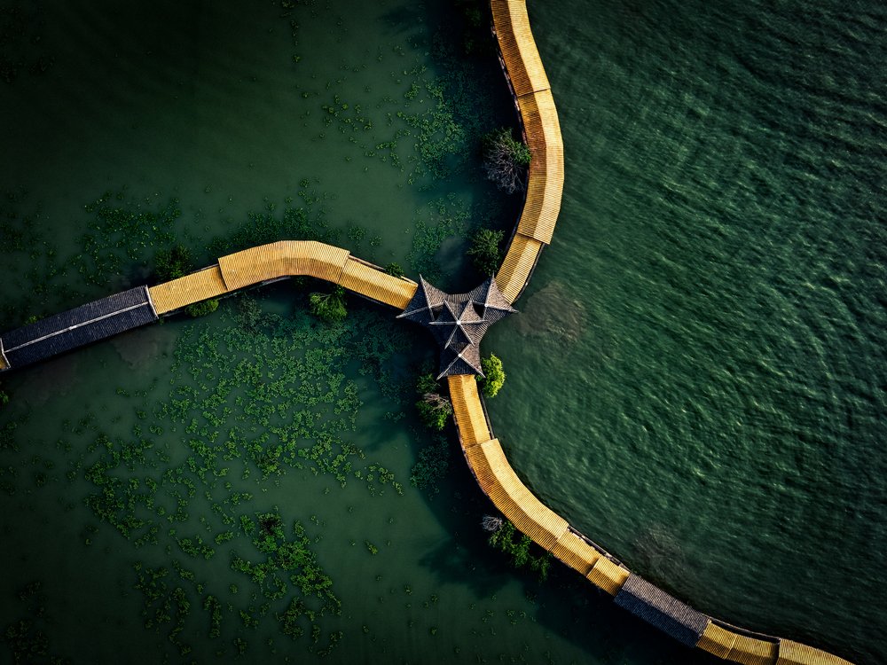 Winding Water Bridge