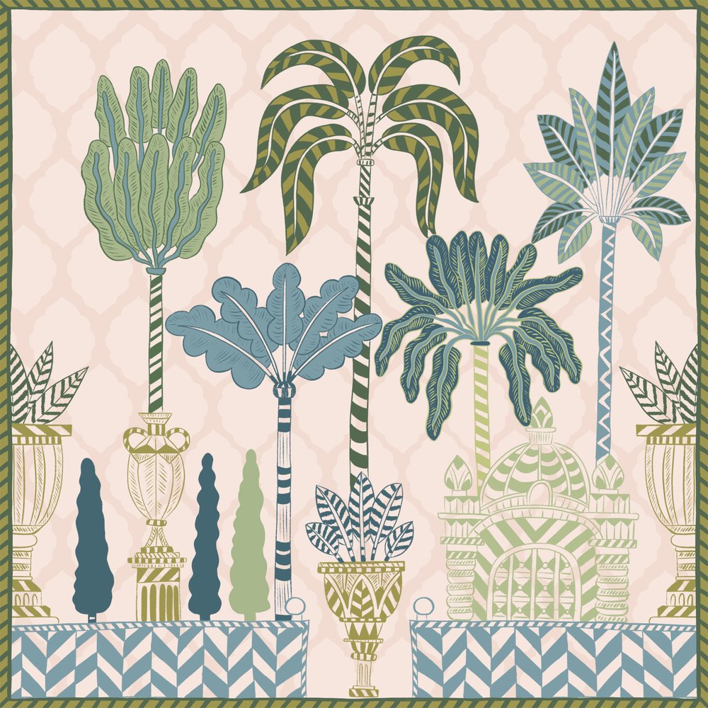 Tropical Oasis Garden