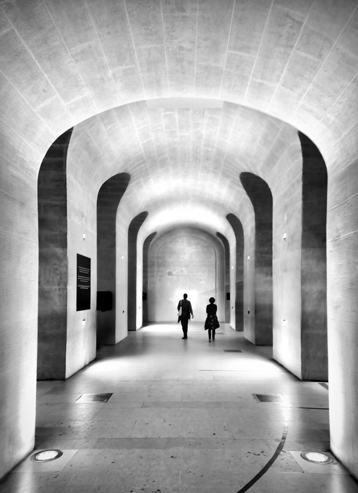 Arched Hallway Figures